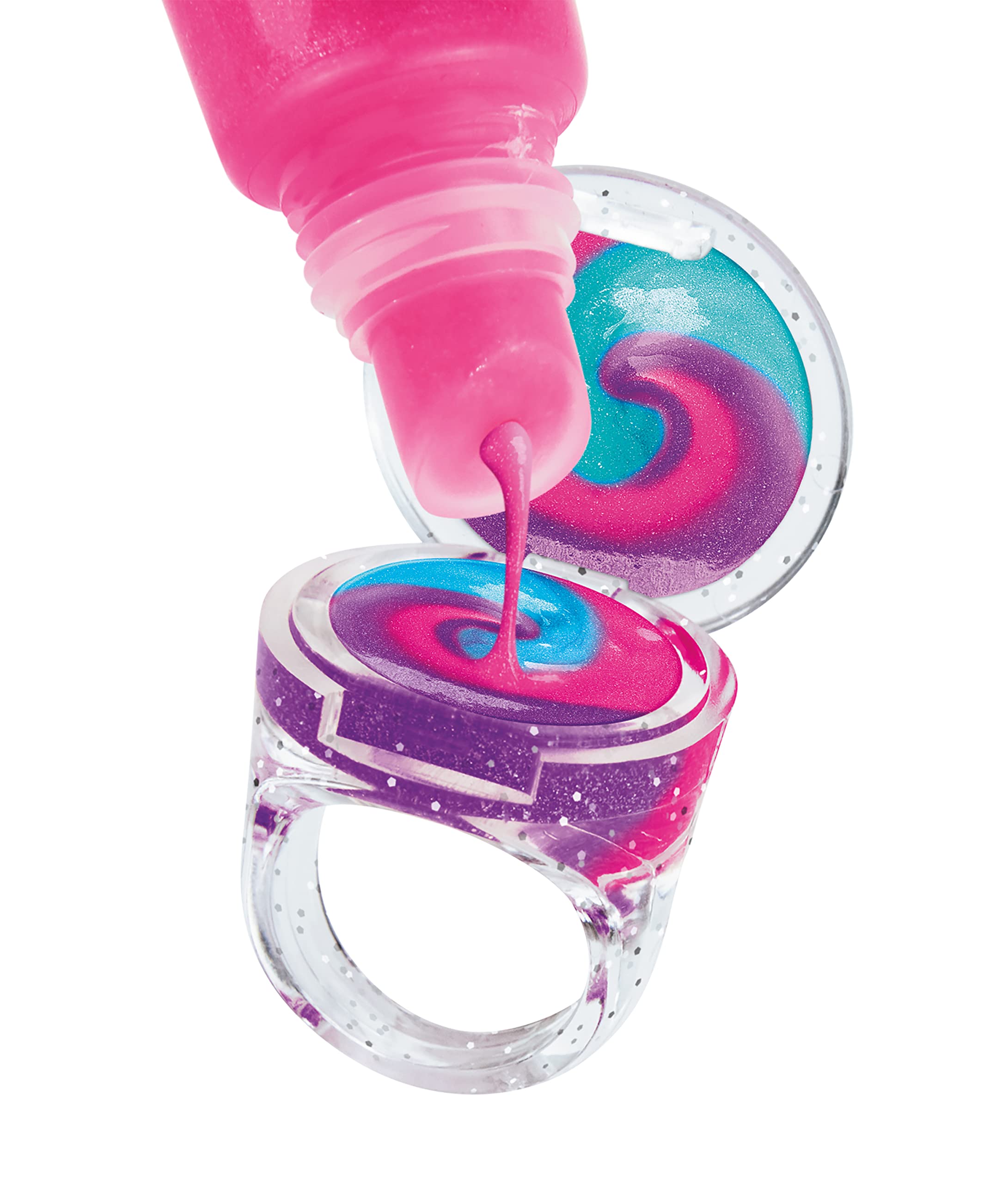 CRA-Z-ART Shimmer 'n Sparkle Glitter & Gem Lip Gloss Lockets DIY